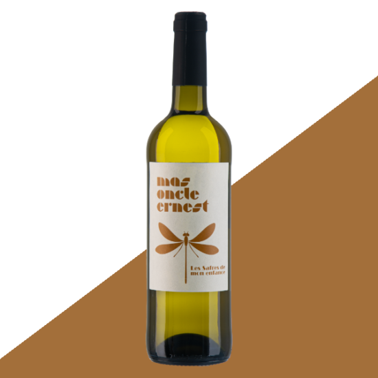 Vin Blanc Les Safres de mon enfance ROUX Lucie et Alexandre Mas Oncle Ernest