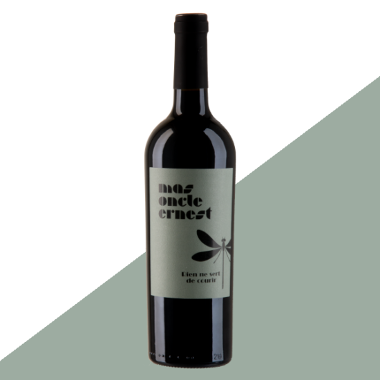 Vin Rouge Rien ne sert de courir ROUX Lucie et Alexandre Mas Oncle Ernest