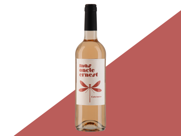 Vin rosé Ephémère ROUX Lucie et Alexandre Mas Oncle Ernest
