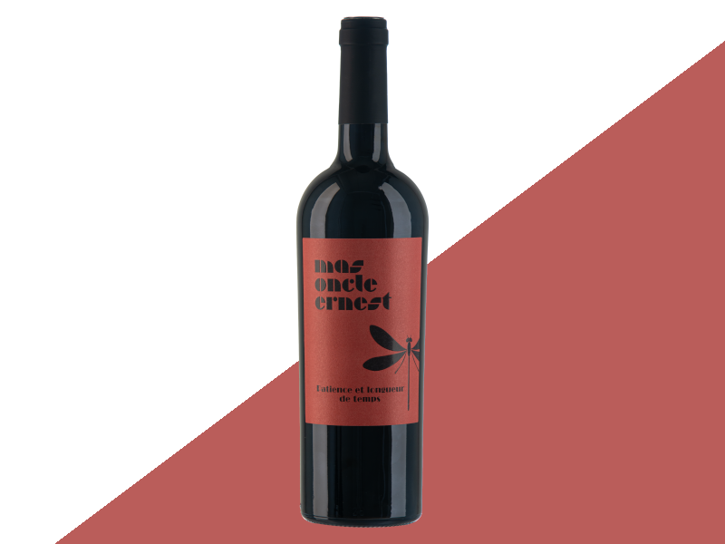 Vin Rouge Patience et longueur de temps ROUX Lucie et Alexandre Mas Oncle Ernest