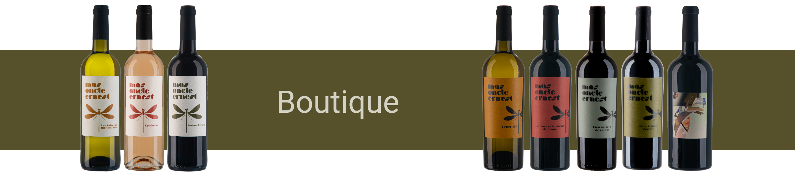 Boutique en ligne Mas Oncle Ernest ROUX Lucie et Alexandre